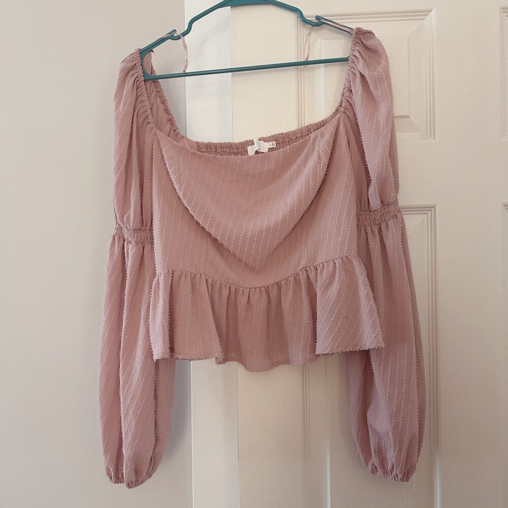 ASTR the Label Pink Blouse